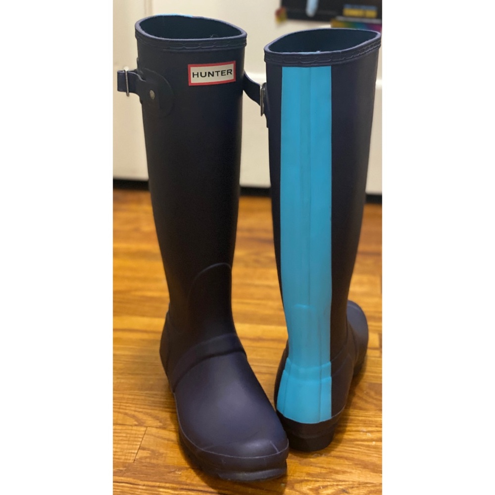 Hunter Original Stripe Rain Boots